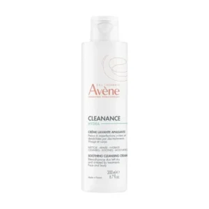 avene cleanance hydra creme lavante apaisante 200 ml
