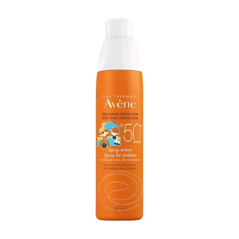 avene spray protection solaire enfant spf 50 200 ml