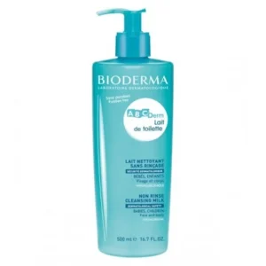bioderma abcderm lait de toilette sans rincage 500 ml