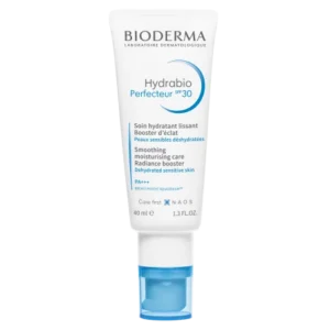 bioderma hydrabio perfecteur soin hydratant spf30 peaux sensibles deshydratees 40ml