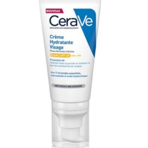 cerave creme hydratante visage spf 30 peaux normales a seches 52 ml 1 520x572 1