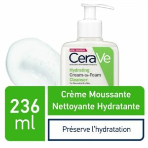 cerave creme moussante nettoyante hydratante peau normale a seche 236ml 1 520x520 1