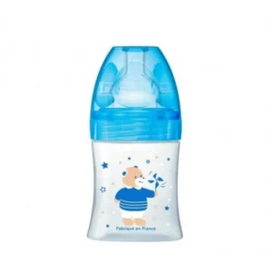 dodie bib sens 150ml bleu ourson 0 6 m tet plate d1
