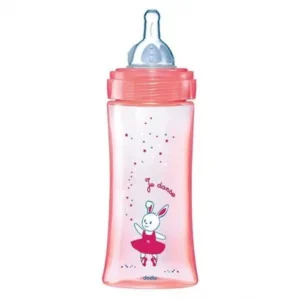 dodie biberon initiation 330ml rose tetine d3