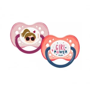 dodie sucette anatomique 71 18m duo girly