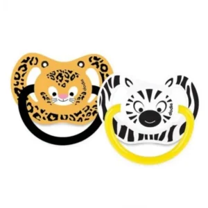 dodie sucette physiologique 67 6m duo imprimes jungle