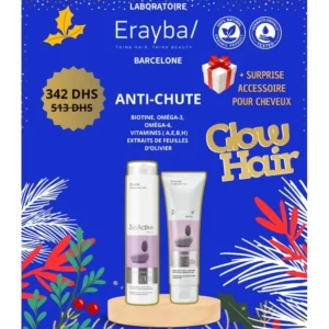 erayba pack zenactive z12r preventive shampoo 250 ml zenactive z10r revitalising mask 150 ml trousse et choucho offert