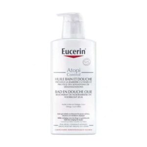 eucerin eucerin atopicontrol huile bain et douche 400 ml gels et huiles lavants