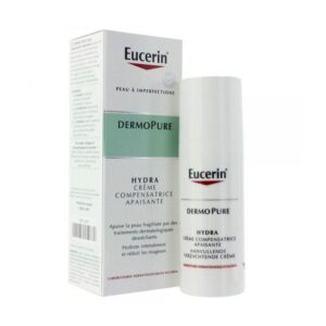 eucerin eucerin dermopure hydra creme compensatrice apaisante 50 ml soins anti imperfections