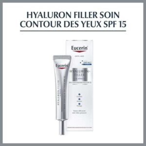 eucerin eucerin hyaluron filler3 effect soin contour des yeux spf15 15 ml soins contours yeux
