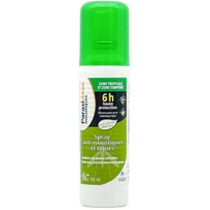 gilbert gilbert parasidose moustique spray repulsif 6h vegetale 100 ml hygiene maison
