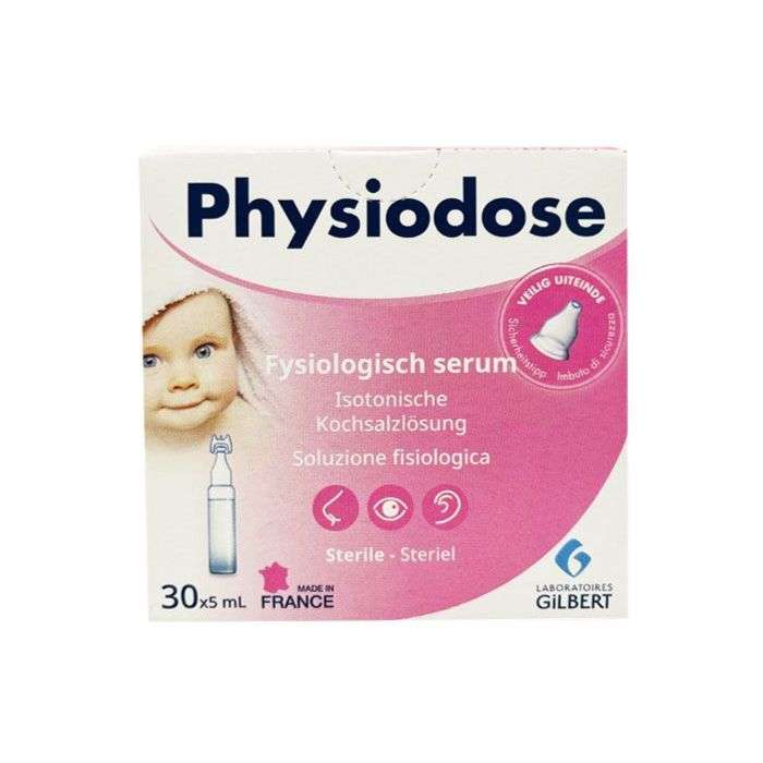 gilbert gilbert physiodose serum physiologique saline solution 305 ml soin nez bebe et accessoires nez