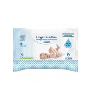gilbert lingettes a l eau biodegrables 70 pcs