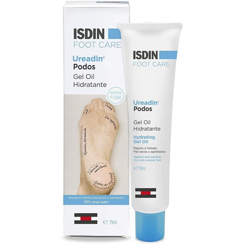 isdin ureadin podos gel oil pieds 75 ml