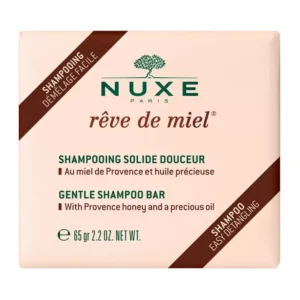 nuxe reve de miel shampooing solide douceur 65g
