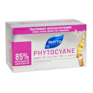 phytocyane soin anti chute boite de 12 ampoules
