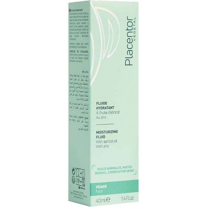 placentor fluide hydratant peau normal a mixte 40 ml