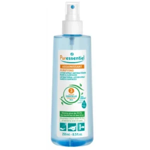 puressentiel assainissant lotion spray antibacterien mains et surfaces 3 he 250ml