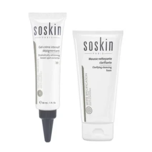 soskin coffret w gel depigment 30ml mousse nettoyante 30ml offert