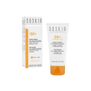 soskin creme solaire teinte tres haute protection spf50