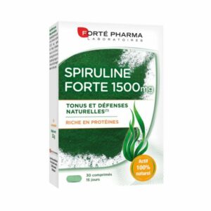 Forte pharma Spiruline forte 1500mg 30 comprimes 520x520 2