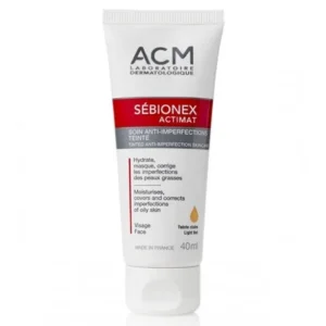 acm sebionex actimat teinte claire 40ml 1