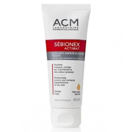 acm sebionex actimat teinte claire 40ml 1