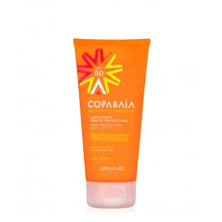 arnaud paris copabaia lait corps haute protection spf 50 175ml 1