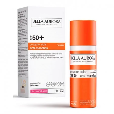bella aurora fluide solaire anti tache spf 50 50ml 1