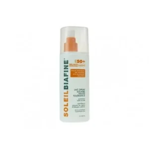 biafine lait spray spf50 peaux sensibles ou allergiques 200ml 1