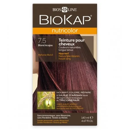 biokap nutricolor 75 blond acajou 1