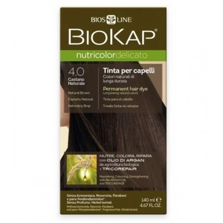 biokap nutricolor delicato 40 chatain naturel 1