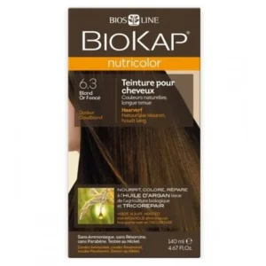 biokap nutricolor teinture pour cheveux blond or fonce 63 1