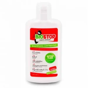biostop contrepoux shampooing action flash 5min 100ml 1