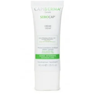 capiderma sebiocap creme visage pour peaux a tendance acneique 40ml 1