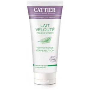 cattier lait veloute pour le corps parfum the vert 200ml 1