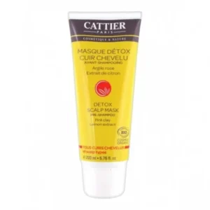 cattier masque detox cuir chevelu avant shampooing 1