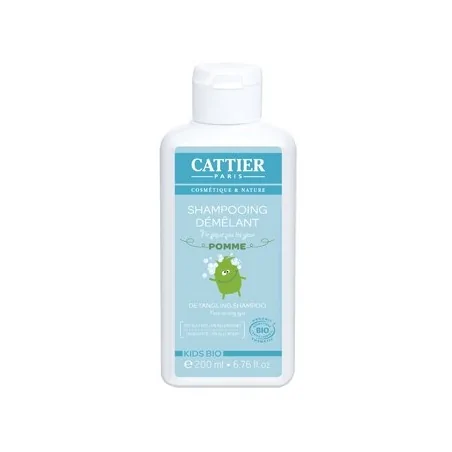 cattier shampooing demelant pomme ne pique pas les yeux 200ml 1