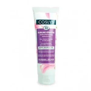 coslys apres shampoing keratine bio cheveux fragilises et indisciplines 250 ml 1