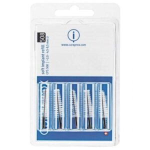 curaprox curaprox recharge dimplant souple 508 brossettes interdentaires et accessoires 1