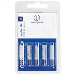 curaprox curaprox recharge regulier 18 brossettes interdentaires et accessoires 1