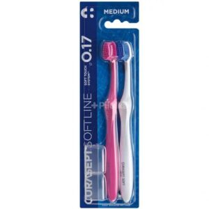 curasept curasept brosse a dents medium 017 bi pack brosses a dents adultes 1