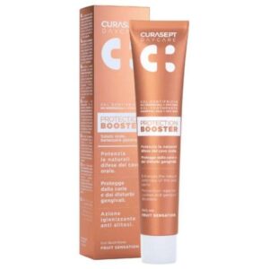 curasept curasept protection booster gel dentifrice fruit sensation 75 ml dentifrices gencives sensibles 1