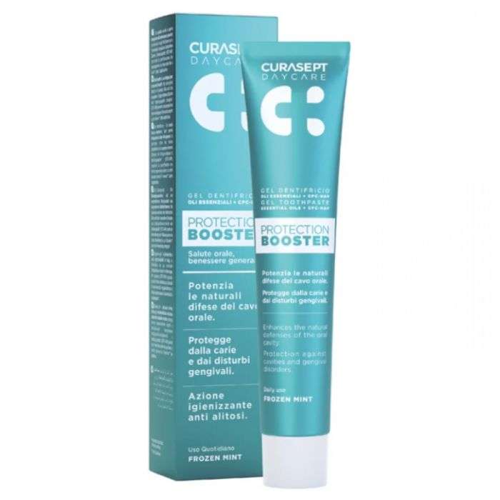 curasept curasept protection booster gel dentifrice menthe congelee 75 ml dentifrices gencives sensibles 1