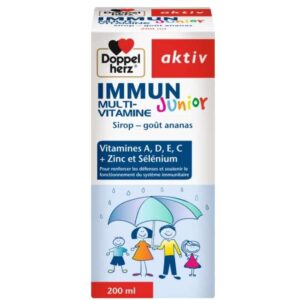 doppelherz doppelherz aktiv multi vitamine junior gout ananas 200 ml complements alimentaires enfants 1
