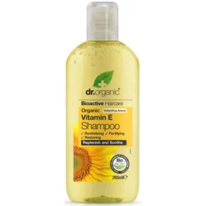 dr organic shampoing a la vitamine e organique 265 ml 1 1