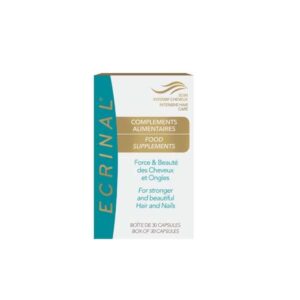 ecrinal ecrinal 30 capsules cheveux 1 mois de traitement complements cheveux et ongles 1