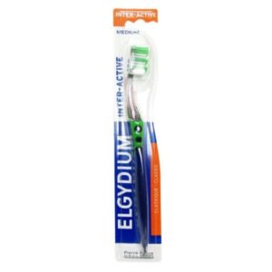 elgydium elgydium brosse a dents inter active medium brosses a dents adultes 1