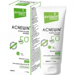 evawin acnewin ecran solaire invisible spf 50 50ml 1