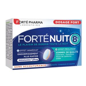forte pharma forte pharma forte nuit melatonine 19 g 15 comprimes sommeil et detente 1